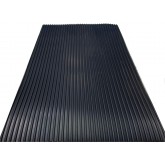 Crown Sta-Kleen Dry Area Vinyl Runner Mat - 2' x 105', Black